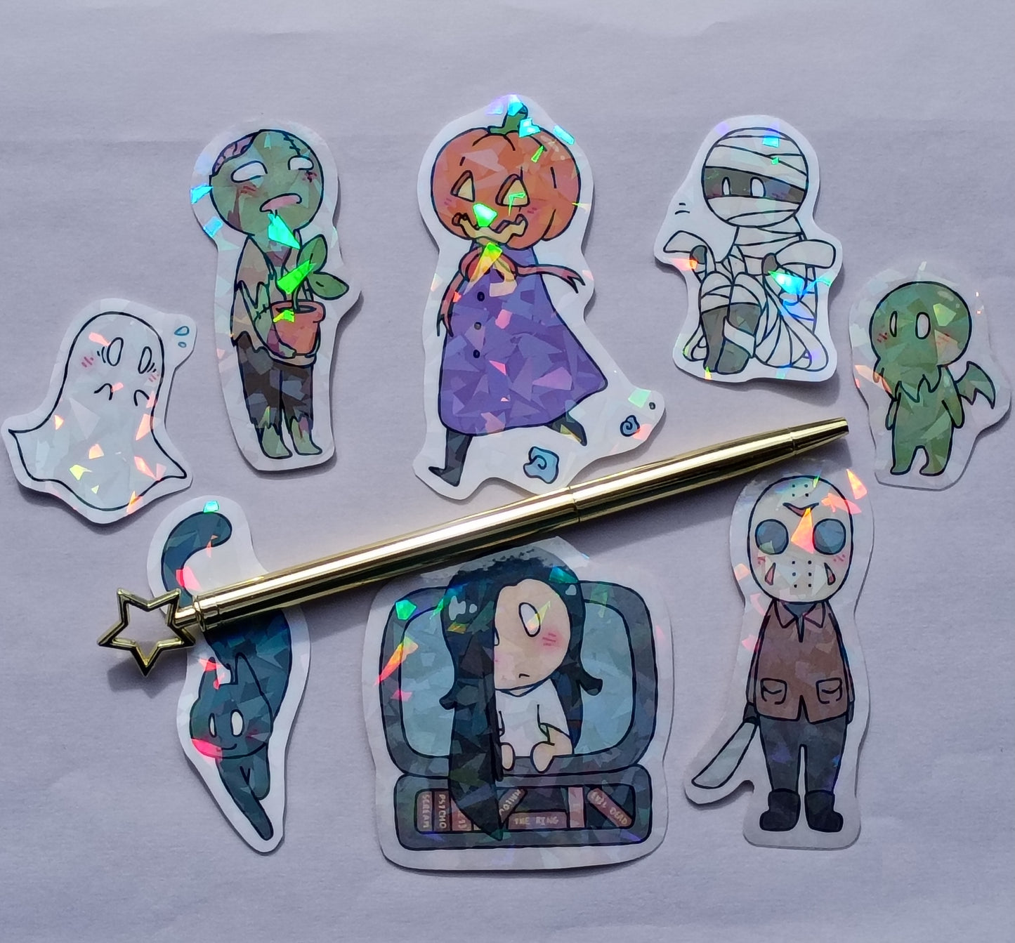 Stickers set - Spoopy