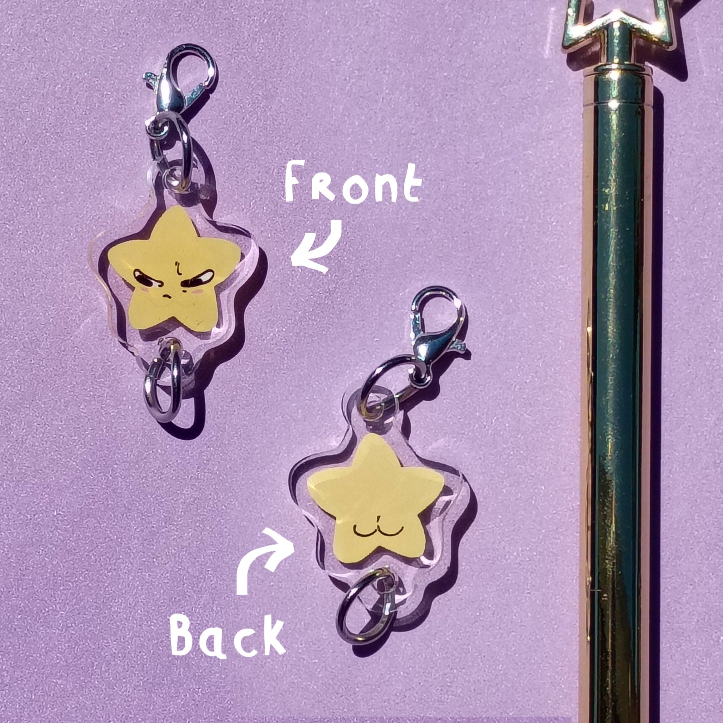 Stars With Buns - Linking mini keychains (Mix & match)
