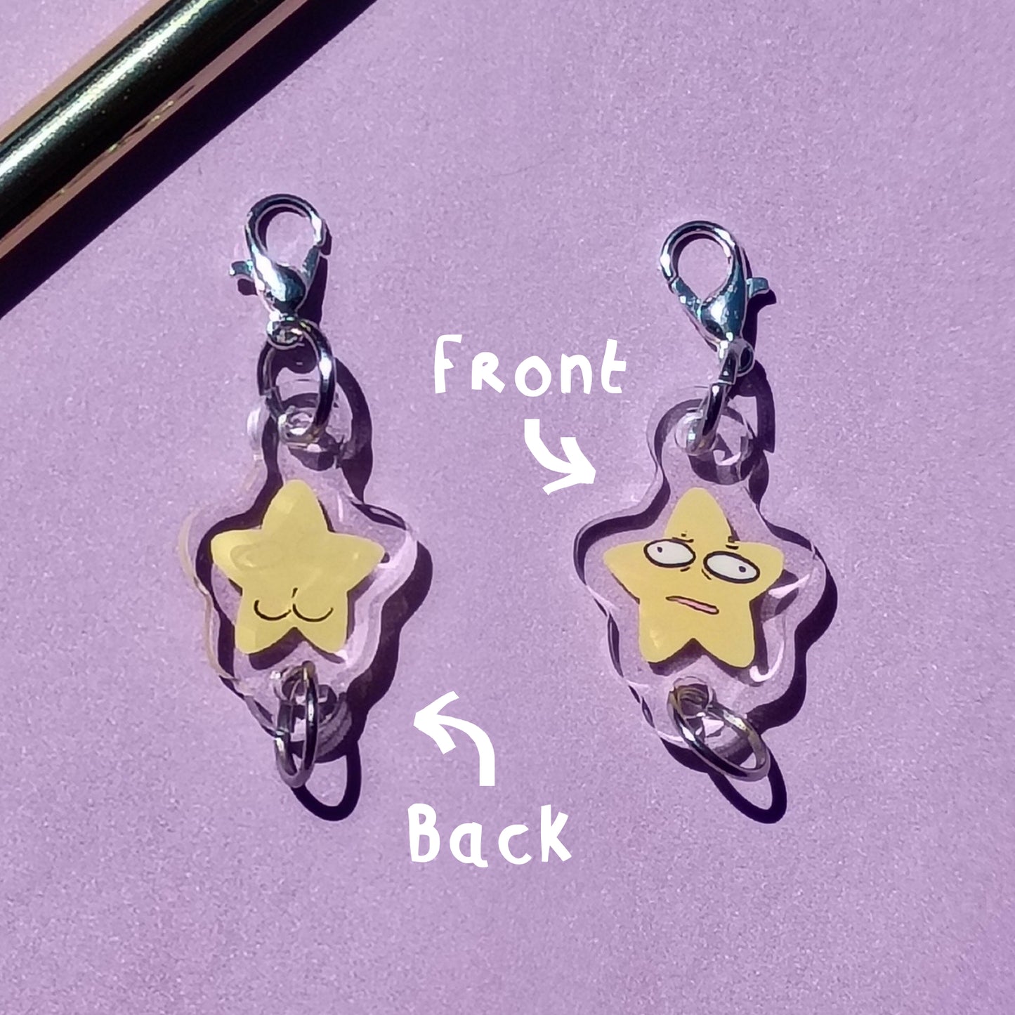 Stars With Buns - Linking mini keychains (Mix & match)