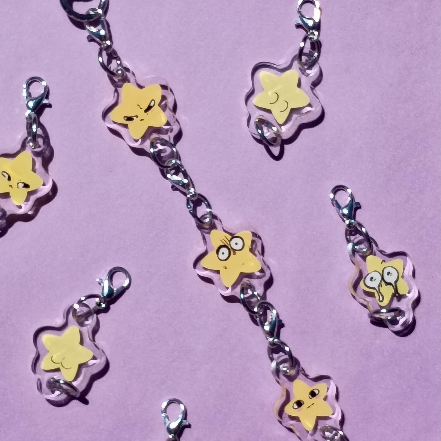 Stars With Buns - Linking mini keychains (Mix & match)