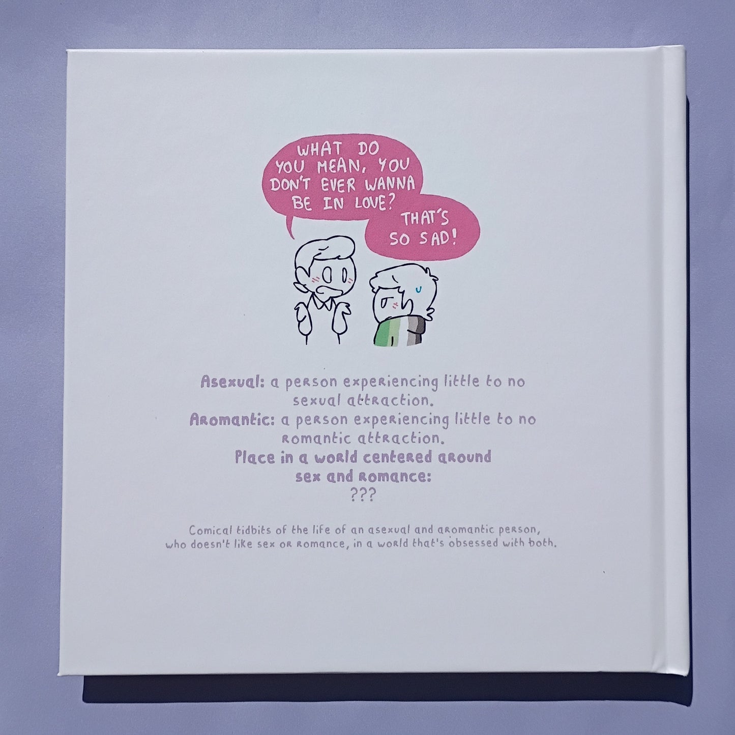 No One Can Know I Don't Like Sex - An aromantic / asexual humor comic (Hardcover)