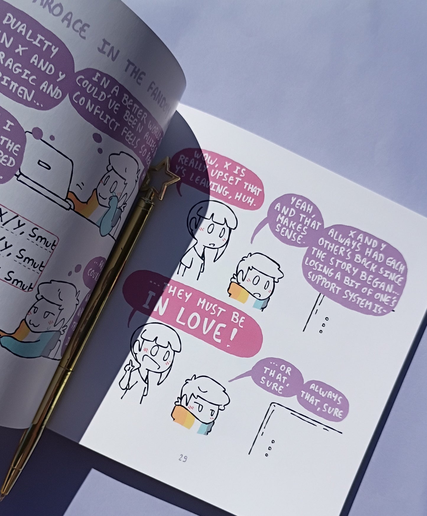 No One Can Know I Don't Like Sex - An aromantic / asexual humor comic (Paperback)