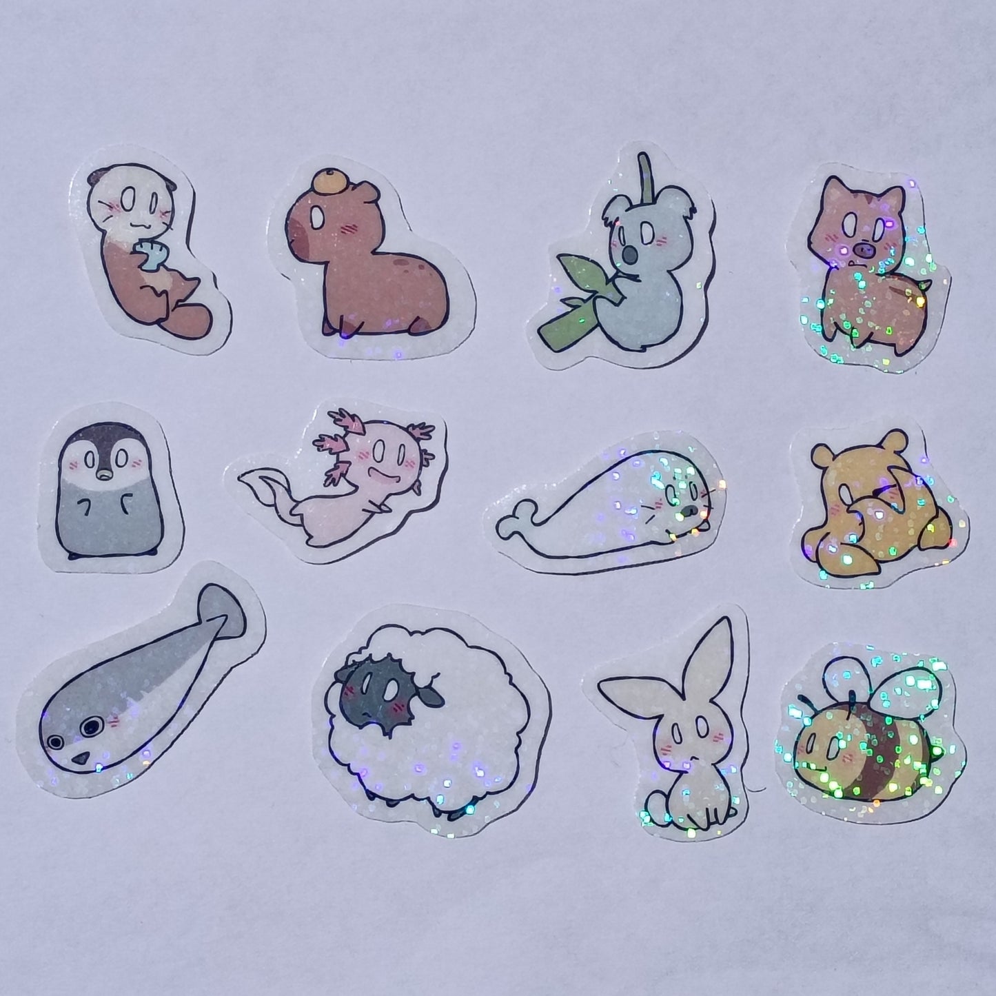 Stickers set - Cute animals