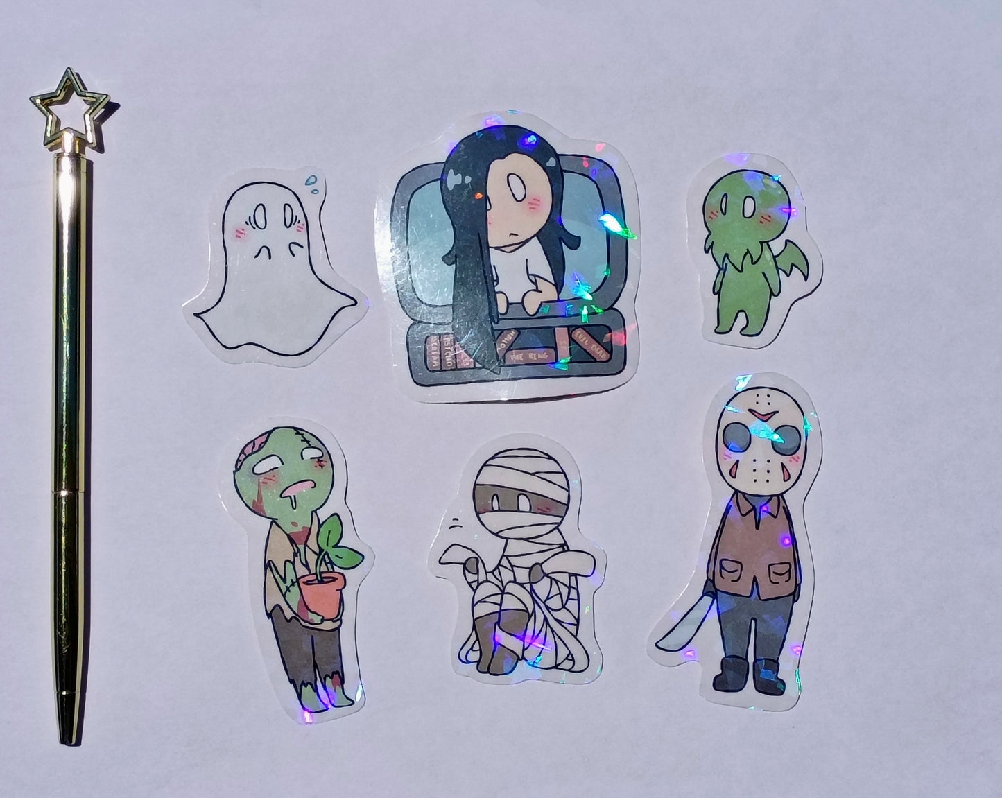 Stickers set - Spoopy