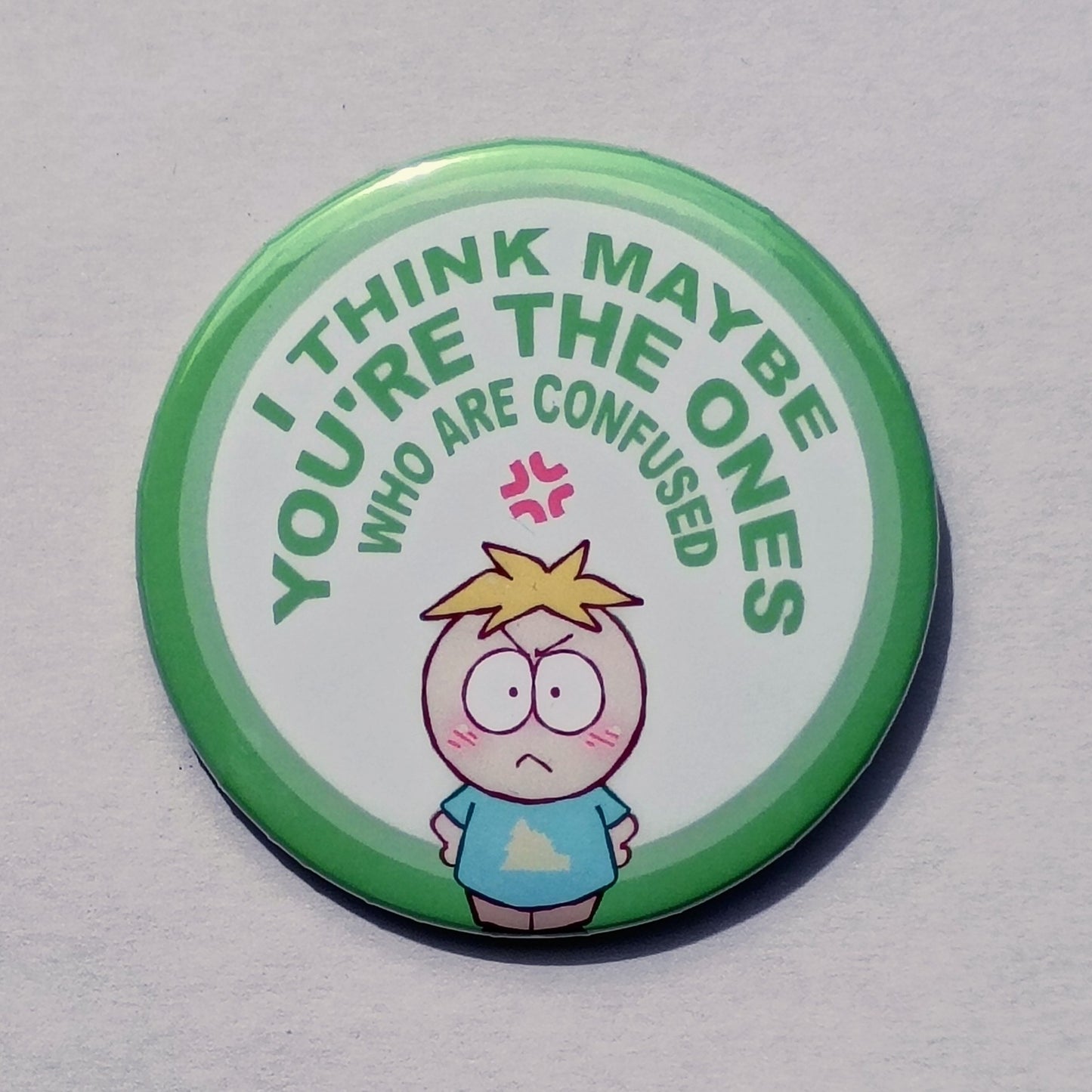 Tonal color edges "I ship" badges