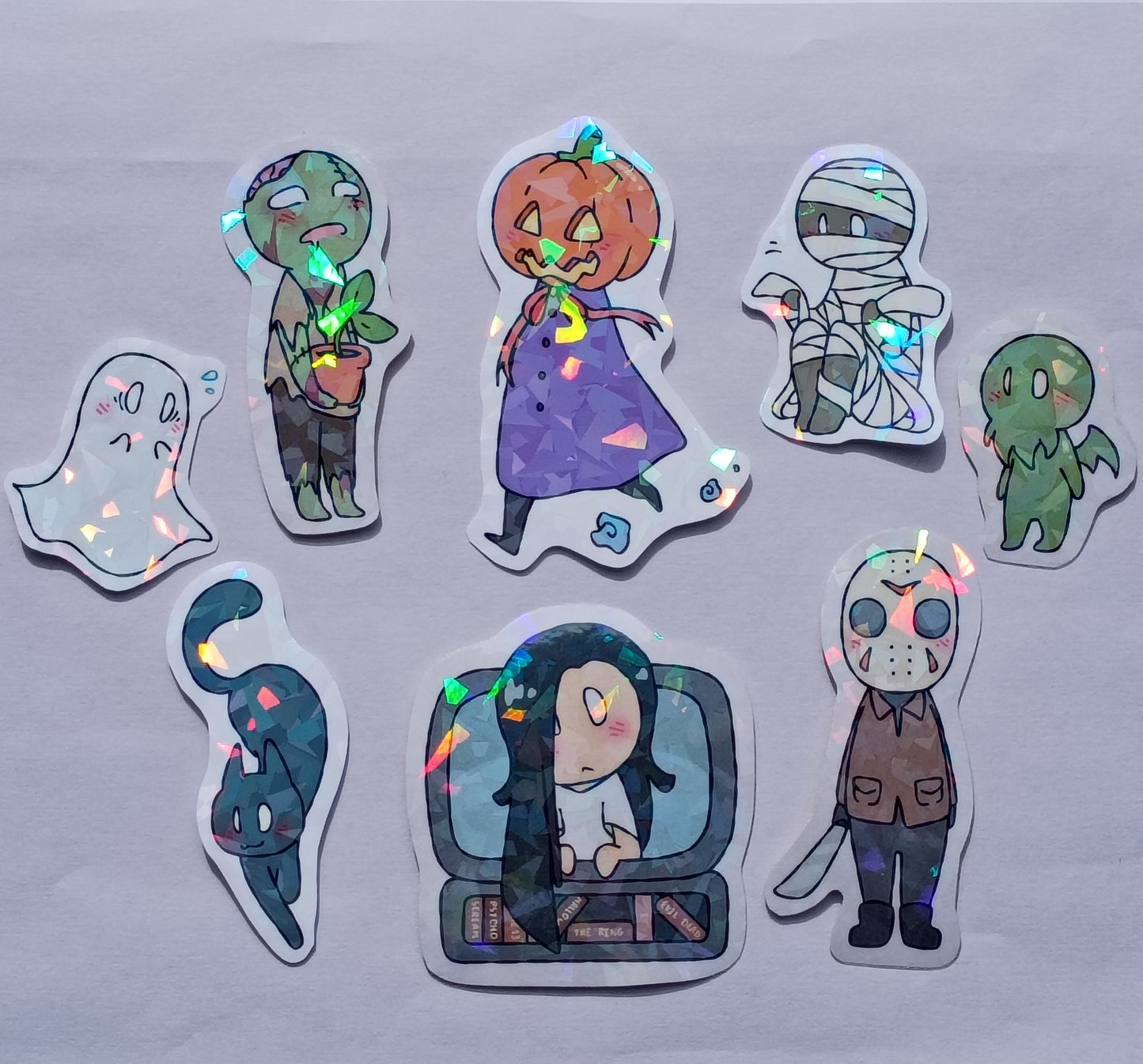 Stickers set - Spoopy